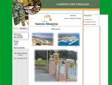 Tablet Screenshot of campingdesvirgiles.com
